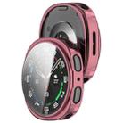 For Samsung Galaxy Watch 8 40mm All Coverage Electroplated TPU Watch Protective Case(Pink) - 3