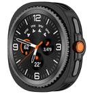 For Samsung Galaxy Watch 8 Classic / Ultra 2  Half Coverage Hollow TPU Watch Protective Case(Electroplated Black) - 2
