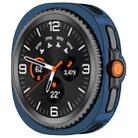 For Samsung Galaxy Watch 8 Classic / Ultra 2  Half Coverage Hollow TPU Watch Protective Case(Electroplated Blue) - 2