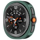 For Samsung Galaxy Watch 8 Classic / Ultra 2  Half Coverage Hollow TPU Watch Protective Case(Electroplated Green) - 2