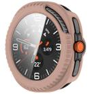 For Samsung Galaxy Watch 8 Classic / Ultra 2  Tempered Film Integrated PC Watch Case(Cherry Pink) - 2