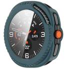For Samsung Galaxy Watch 8 Classic / Ultra 2  Tempered Film Integrated PC Watch Case(Pine Green) - 2