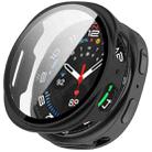 For Samsung Galaxy Watch 8 44mm Tempered Film Integrated PC Watch Case(Frosted Black) - 1