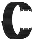 For Samsung Galaxy Watch 8 40 / 44mm Nylon Hook and Loop Fastener Watch Band(Black) - 3