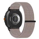 For Samsung Galaxy Watch 8 40 / 44mm Nylon Hook and Loop Fastener Watch Band(Pink) - 2