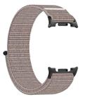 For Samsung Galaxy Watch 8 40 / 44mm Nylon Hook and Loop Fastener Watch Band(Pink) - 3