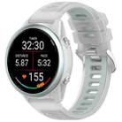 22mm Jelly Silicone Watch Band(White) - 1