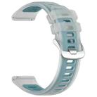 22mm Jelly Silicone Watch Band(Blue) - 3