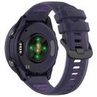 22mm Jelly Silicone Watch Band(Purple) - 2