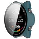 For Garmin Forerunner 570 42mm Tempered Film Integrated PC Watch Case(Green) - 2