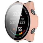 For Garmin Forerunner 570 47mm Tempered Film Integrated PC Watch Case(Pink) - 2