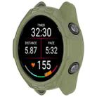 For Garmin Forerunner 570 42mm Hollow Armor Half Coverage TPU Watch Protective Case(Green) - 2