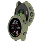 For Garmin Forerunner 570 42mm Hollow Armor Half Coverage TPU Watch Protective Case(Green) - 3