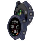 For Garmin Forerunner 570 42mm Hollow Armor Half Coverage TPU Watch Protective Case(Midnight Blue) - 3