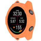 For Garmin Forerunner 570 47mm Hollow Armor Half Coverage TPU Watch Protective Case(Orange) - 2