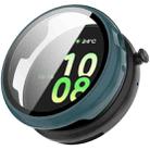 For Honor Watch Fit Tempered Film Integrated PC Watch Protective Case(Green) - 1