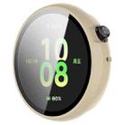 For Honor Watch Fit Tempered Film Integrated PC Watch Protective Case(Ivory White) - 2
