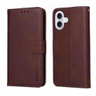 For iPhone 16 ENKAY Card Wallet Calf Texture Leather Phone Case with Thickened Glue No White Edge Film(Black) - 3