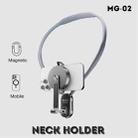 JMARY MG-02 For Action Camera Phone Silicone Necklace Mount Magnetic Neck Holder - 2