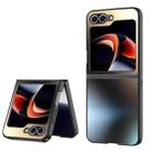 For Samsung Galaxy Z Flip6 5G AG Frosted Folding Shockproof Phone Case(Black) - 1