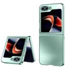 For Samsung Galaxy Z Flip6 5G AG Frosted Folding Shockproof Phone Case(Green) - 1