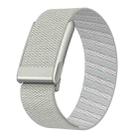 For WHOOP 5.0 Electrocardiogram Elastic Force Decorative Design Nylon Watch Band(Starlight) - 1