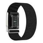 For WHOOP 5.0 Electrocardiogram Elastic Force Decorative Design Nylon Watch Band(Black) - 2