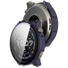 For Amazfit Balance 2 Tempered Film Integrated PC Watch Protective Case(Ink Blue) - 3