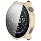 For Amazfit Balance 2 Tempered Film Integrated PC Watch Protective Case(Ivory White) - 2