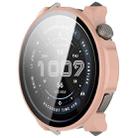 For Amazfit Balance 2 Tempered Film Integrated PC Watch Protective Case(Pink) - 2