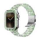 For Apple Watch 49mm  Chameleon PC Case Epoxy Resin Watch Band(Color Changing Green) - 1