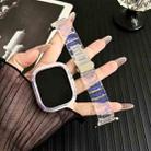 For Apple Watch 49mm  Chameleon PC Case Epoxy Resin Watch Band(Color Changing Purple) - 2