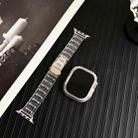 For Apple Watch 40mm / 41mm Chameleon PC Case Epoxy Resin Watch Band(Color Changing Pink) - 3