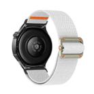 22mm Universal Mechanical Drip Elastic Nylon Watch Band(White) - 2