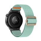 22mm Universal Mechanical Drip Elastic Nylon Watch Band(Lotus Blue) - 2