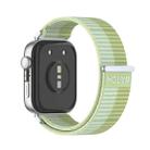 For Huawei Watch Fit 4 / Fit 4 Pro / Fit 3 Integrated Loop Nylon Watch Band(Mint Green) - 2