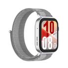 For Huawei Watch Fit 4 / Fit 4 Pro / Fit 3 Integrated Loop Nylon Watch Band(Phantom Silver) - 3