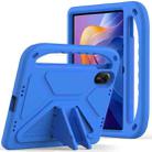 For Xiaomi Redmi Pad 2 11 2025 Handle EVA Shockproof Tablet Case with Holder(Blue) - 1