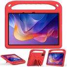 For Xiaomi Redmi Pad 2 11 2025 Handle EVA Shockproof Tablet Case with Holder(Red) - 3