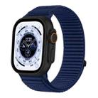 For Apple Watch 42mm / 41mm / 40mm / 38mm Wild Mountain Texture Woven Nylon Watch Band(Azure) - 1