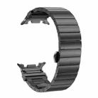 For Samsung Galaxy Watch 8 40mm / 44mm Bamboo Joint Stainless Steel Watch Band(Titanium Gray) - 3