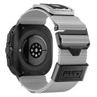 For Samsung Galaxy Watch Ultra 47mm Kalebol Braided Nylon Sport Watch Band(Gray) - 2