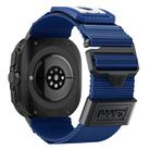 For Samsung Galaxy Watch Ultra 47mm Kalebol Braided Nylon Sport Watch Band(Blue) - 2