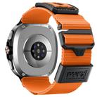 For Samsung Galaxy Watch 8 40mm / 44mm Kalebol Braided Nylon Sport Watch Band(Orange) - 2