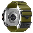 For Samsung Galaxy Watch 8 40mm / 44mm Kalebol Braided Nylon Sport Watch Band(Army Green) - 2