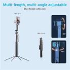 Q530TK Portable Metal Phone Stand Selfie Stick Expandable Auto Face Tracking Tripod with Single Fill Light - 3