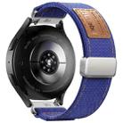 18mm Kalebol Cool Denim Magnetic Buckle Watch Band(Dark Blue) - 2