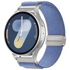 20mm Kalebol Cool Denim Magnetic Buckle Watch Band(Light Blue) - 1