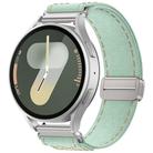20mm Kalebol Cool Denim Magnetic Buckle Watch Band(Teal) - 1