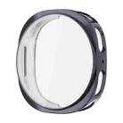 For Samsung Galaxy Watch8 40mm ENKAY Hat-Prince Full Coverage Electroplated Soft TPU Case with Screen Protection(Metal Gray) - 1